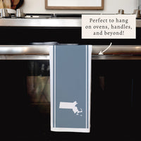 Stripe State Personalized Tea Towel