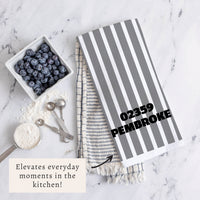 Pepper Solid Personalized Tea Towel