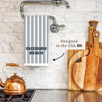 Storm Solid Personalized Tea Towel