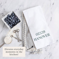 Fog Personalized Tea Towel