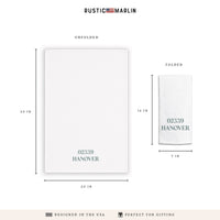 Fog Personalized Tea Towel