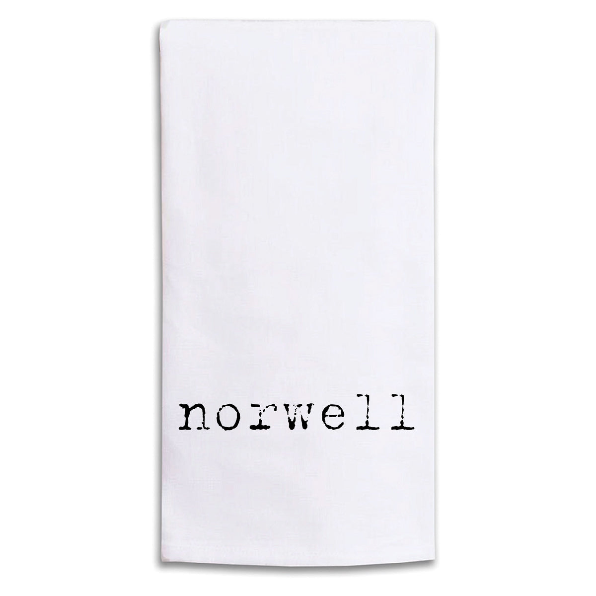 Typewriter Personalized Tea Towel