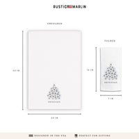 Oyster Tree Personalized Tea Towel