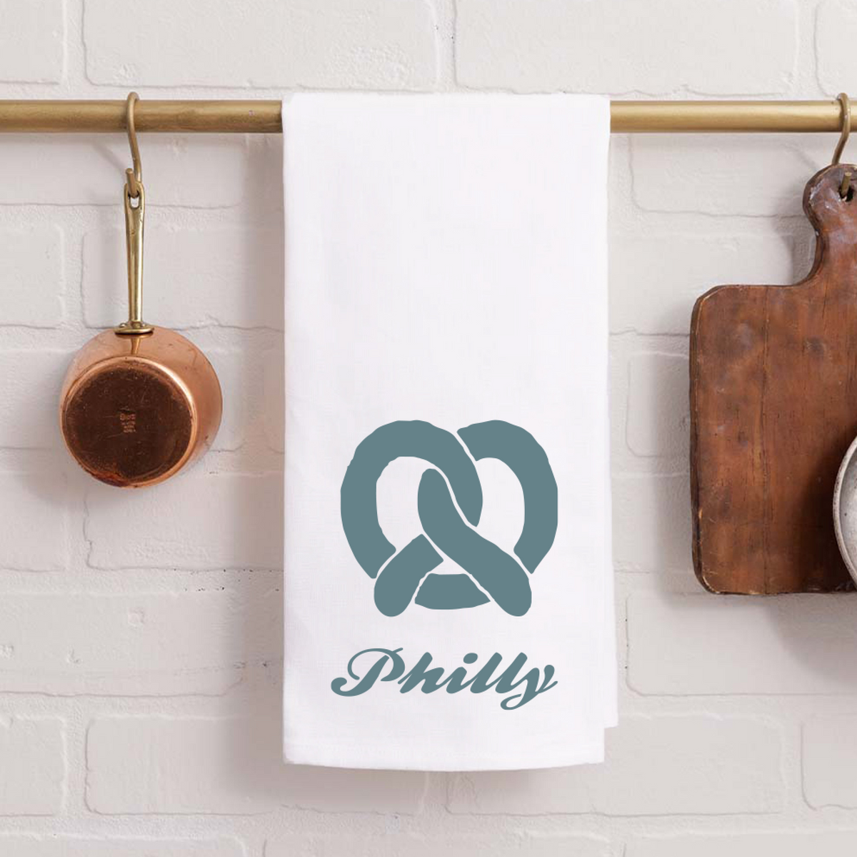 *Pretzel Tea Towel