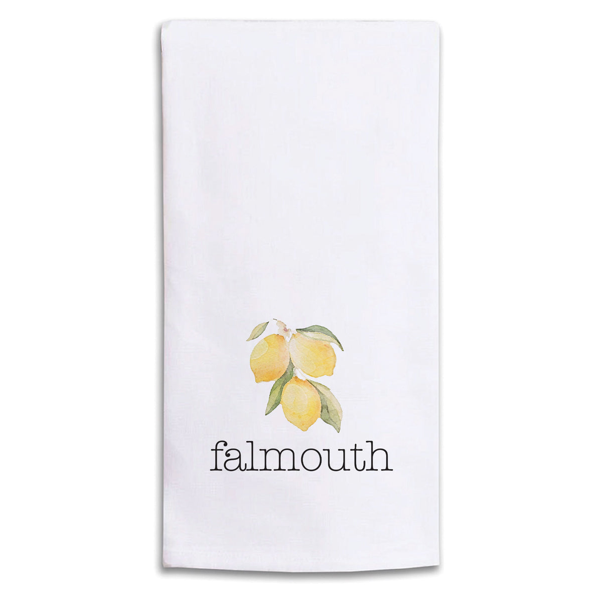 Lemon Bunch Personalized Tea Towel