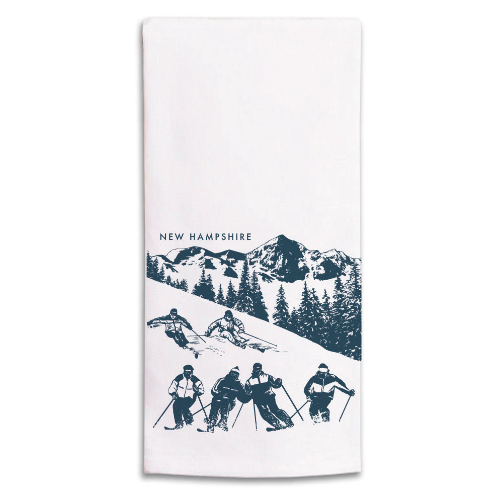 Retro Skin Run Personalized Tea Towel