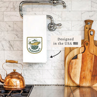 Fishing Personalized Tea Towel