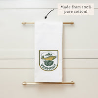 Fishing Personalized Tea Towel