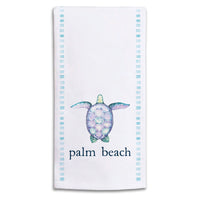 Sea Turtle Personalized Tea Towel