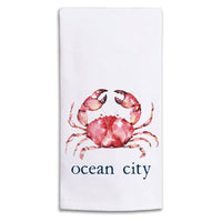 Crab Personalized Tea Towel