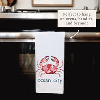 Crab Personalized Tea Towel