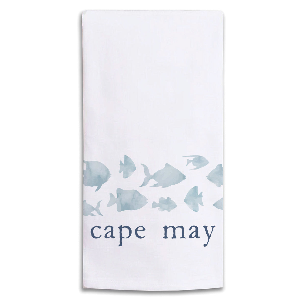 Fish Personalized Tea Towel