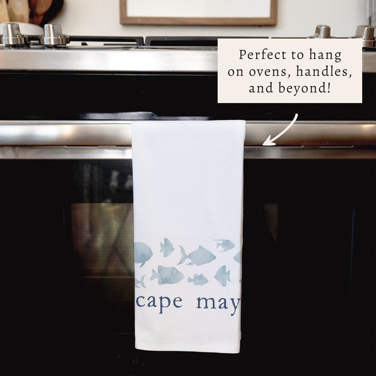 Fish Personalized Tea Towel