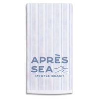 Apres Sea Personalized Tea Towel