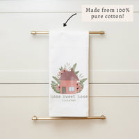 Home Sweet Home Personalized Tea Towel