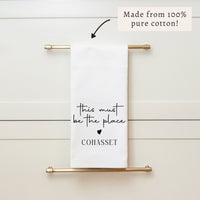 This Must Be The Place Personalized Tea Towel