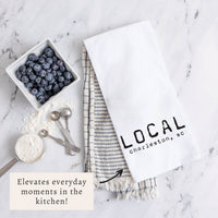 Local City Personalized Tea Towel