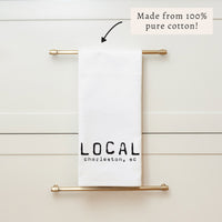 Local City Personalized Tea Towel