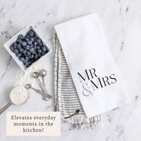 Mr & Mrs Tea Towel