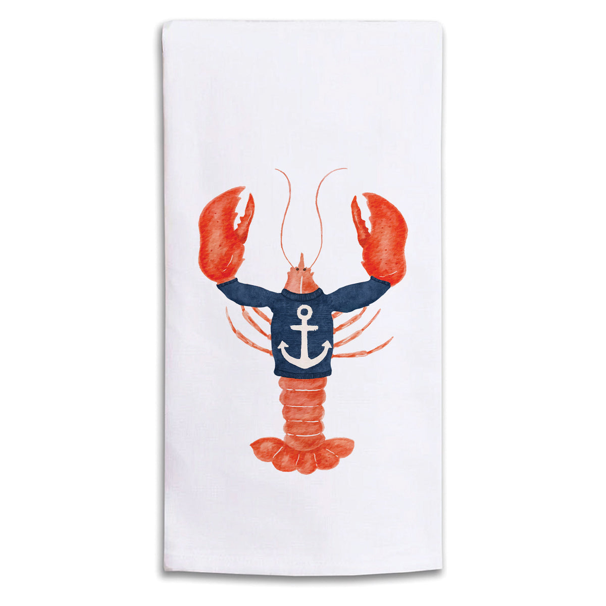 Nautical Lobster Tea Towel