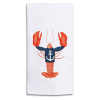 Nautical Lobster Tea Towel