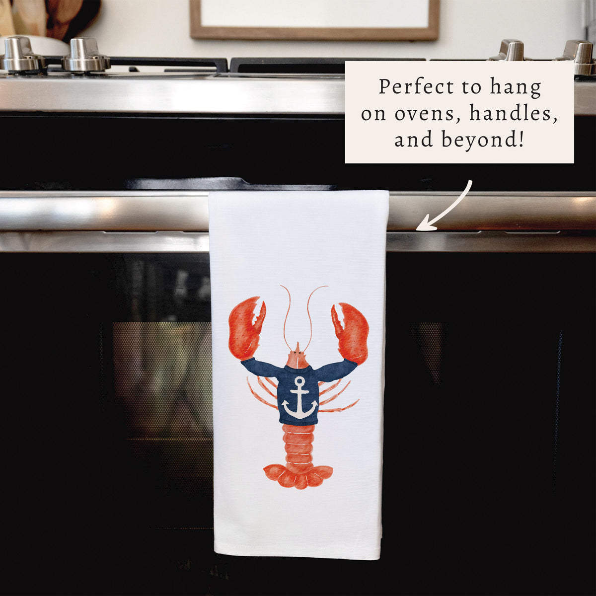 Nautical Lobster Tea Towel