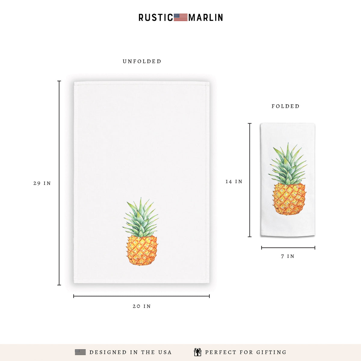 Pineapple Tea Towel