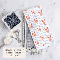 Lobsters Tea Towel