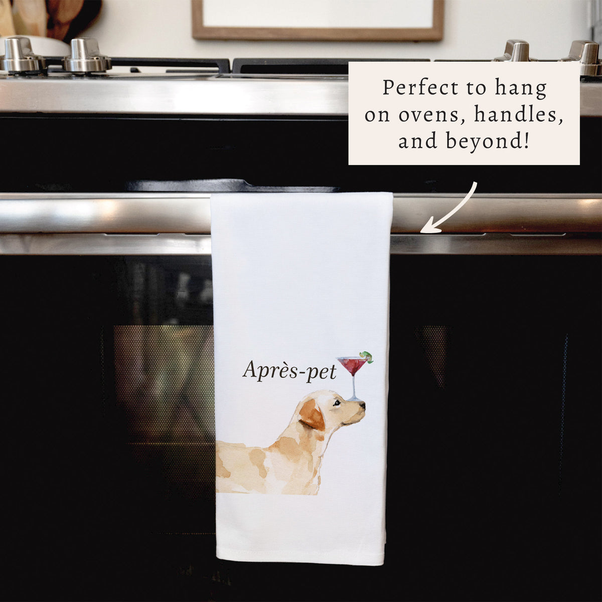Apres Pet Dog Tea Towel
