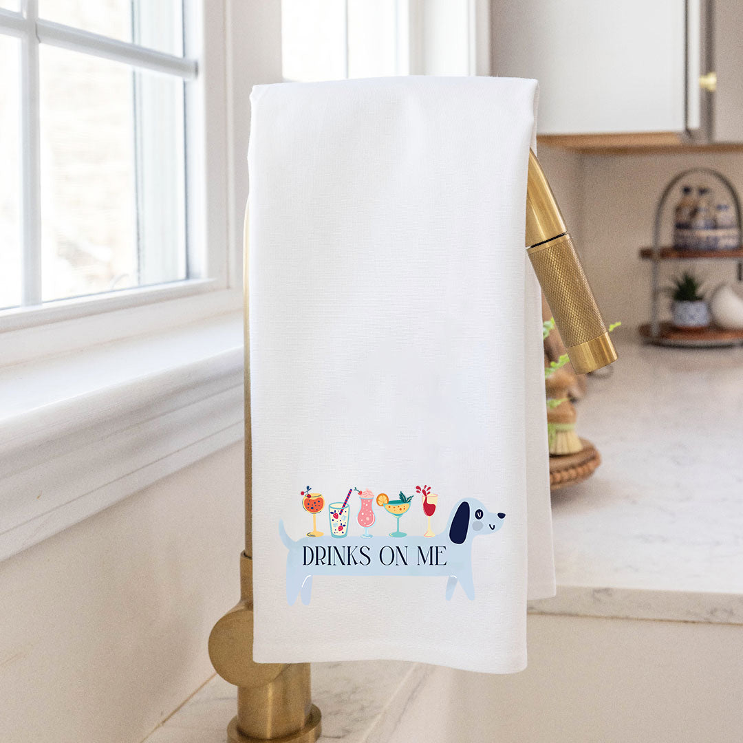 Drink On Me Tea Towel