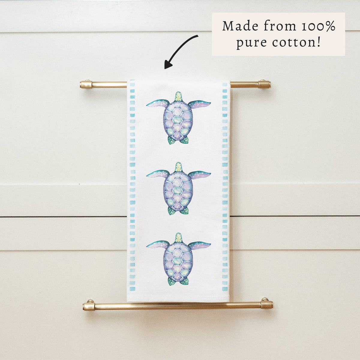 Sea Turtle Tea Towel