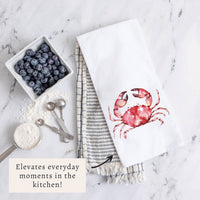 Crab Tea Towel