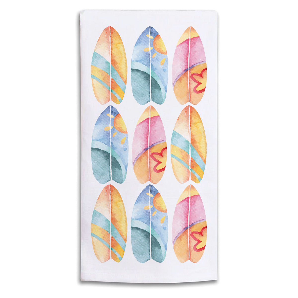 Surfboards Tea Towel