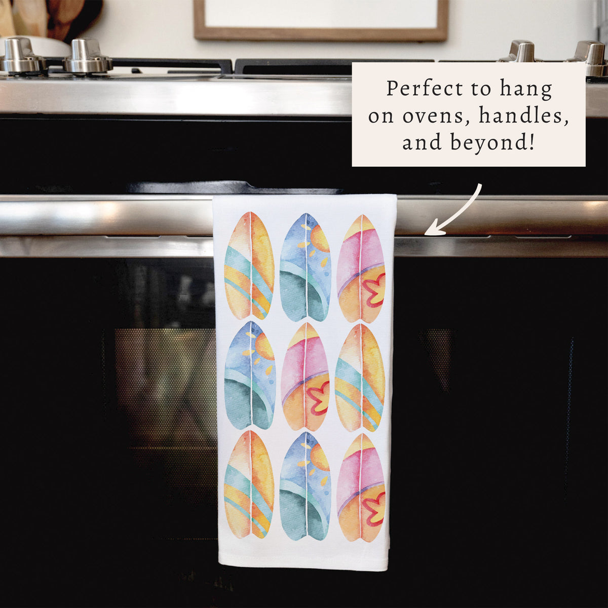 Surfboards Tea Towel