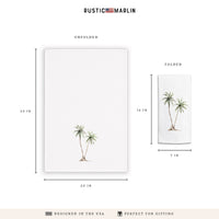 Palm Trees Tea Towel