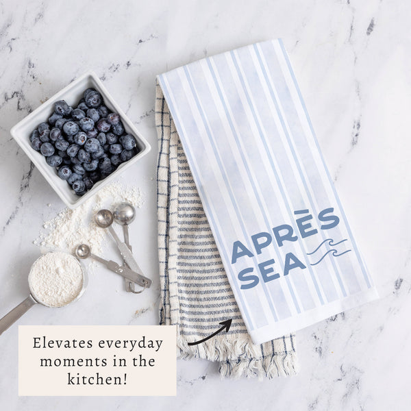Apres Sea Tea Towel