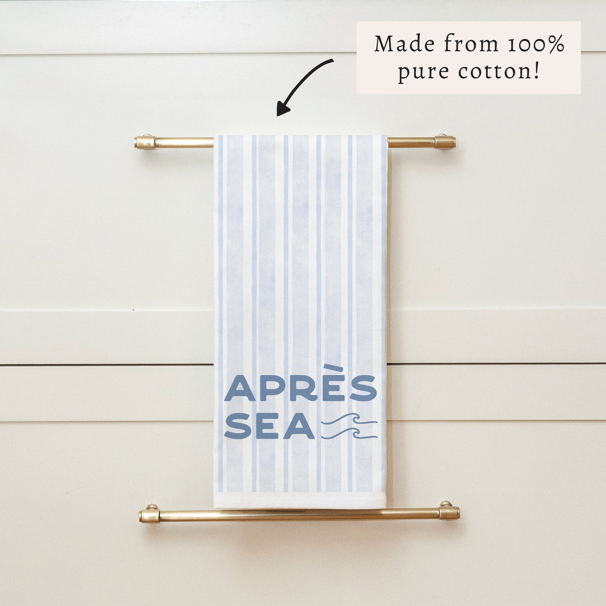 Apres Sea Tea Towel