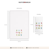 Butterflies Tea Towel