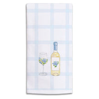 Hydrangea Wine Tea Towel