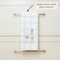 Hydrangea Wine Tea Towel