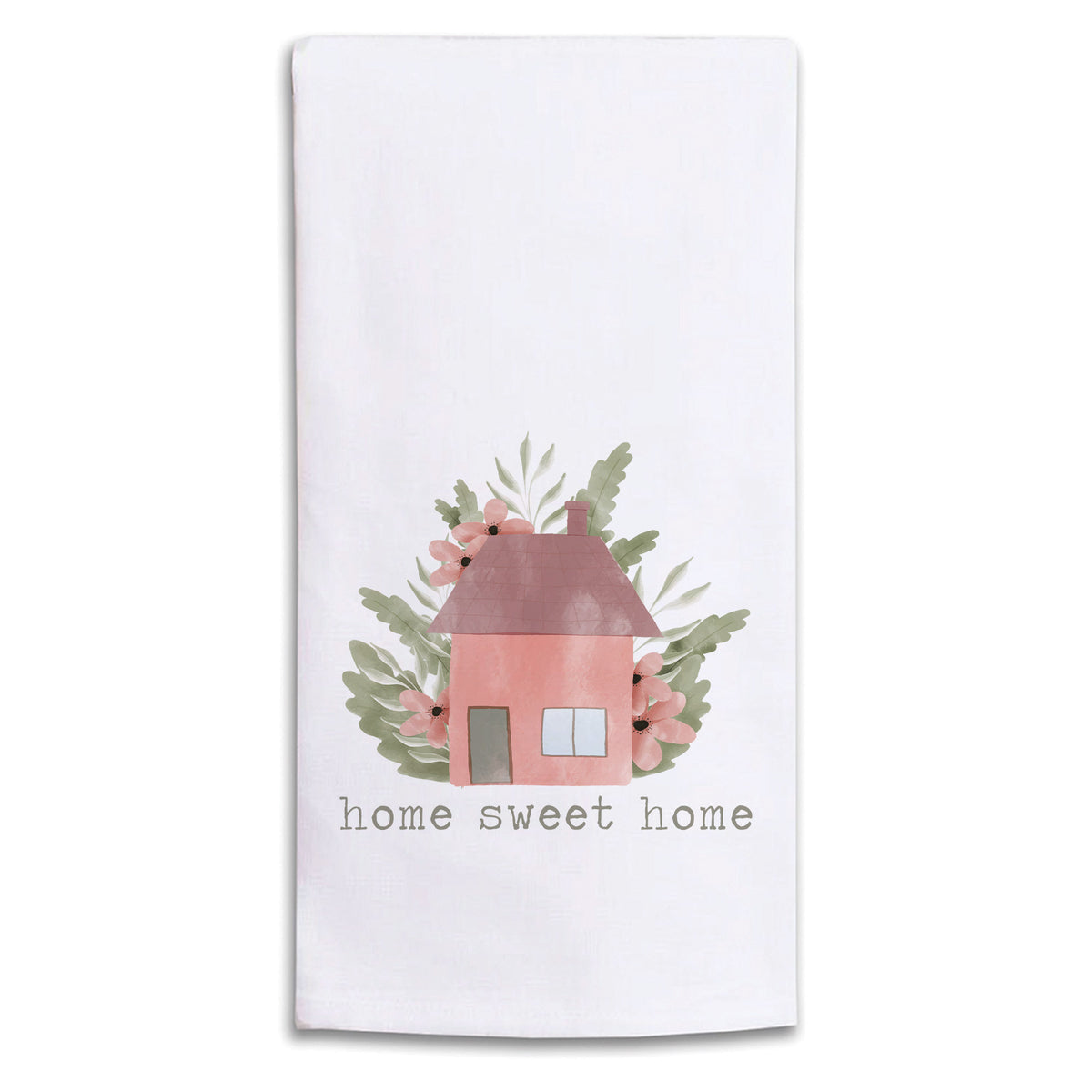 Blooming Home Sweet Home Tea Towel