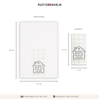House Run By Dog Tea Towel