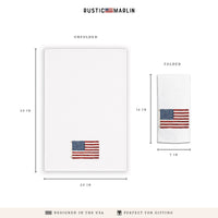 American Vintage Flag Tea Towel