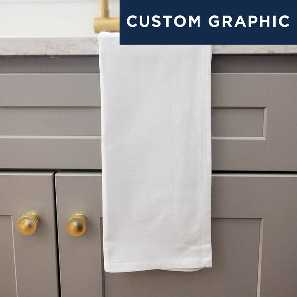 Custom Graphic Personalized Tea Towel