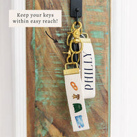 Philly Icons Keychain