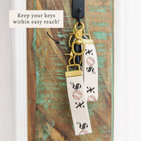 Sox Baseball Keychain