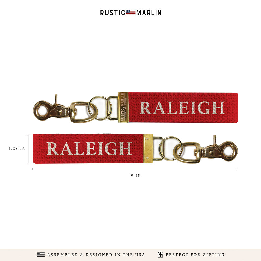 Raleigh Color Block Keychain