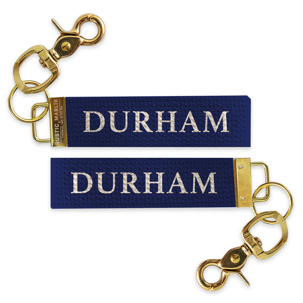 Durham Color Block Keychain