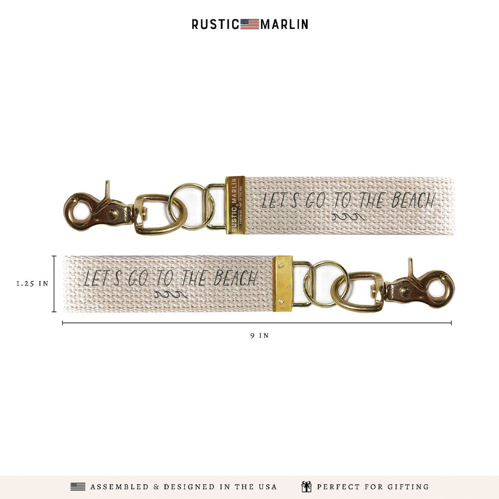 Let’s Go To The Beach Keychain