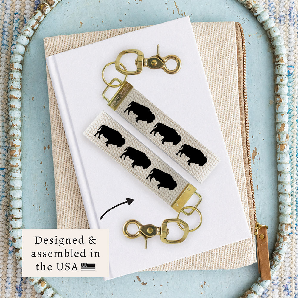 Buffalo Keychain